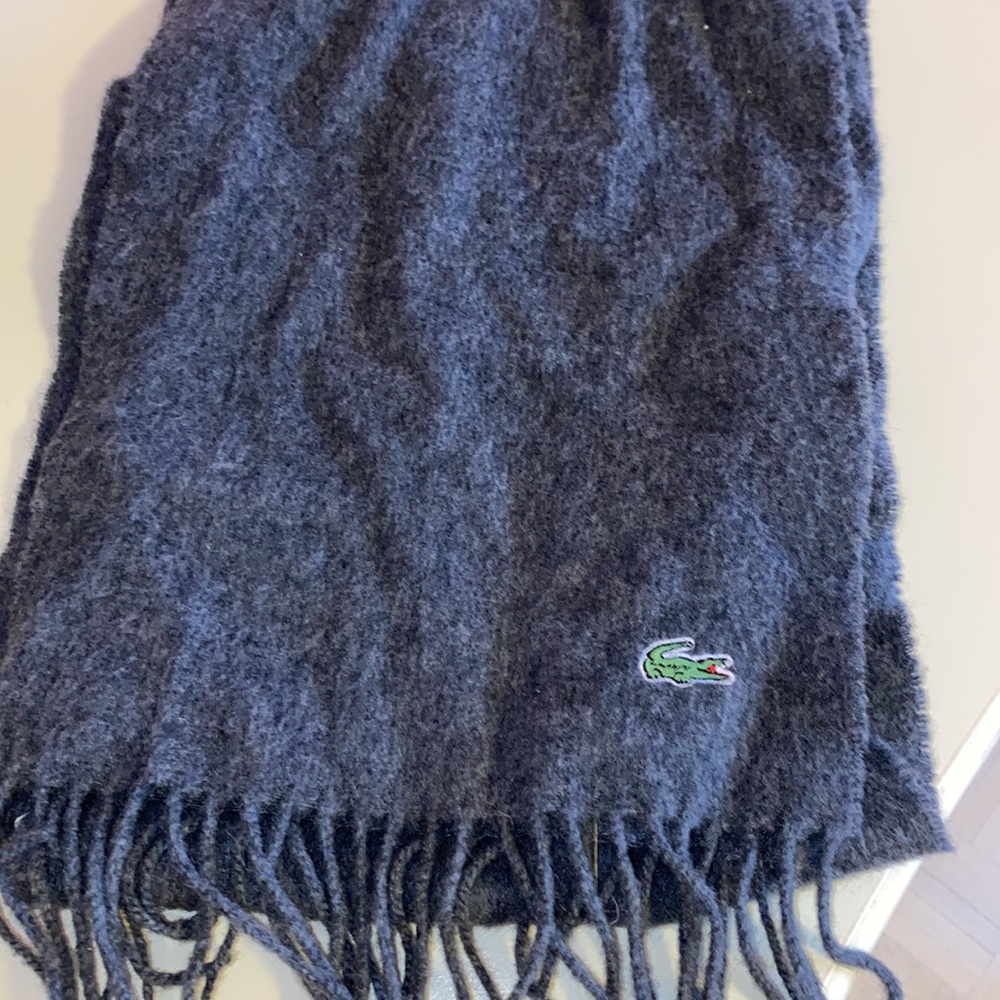 🐊 Wool Lacoste scarf 🐊